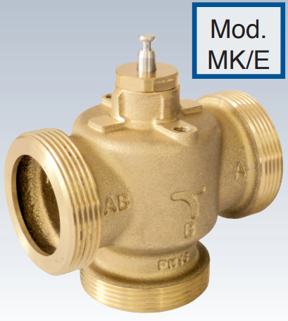 Вентиль запорно-регулирующий трехходовой MUT MK/E 50 Клапаны / вентили